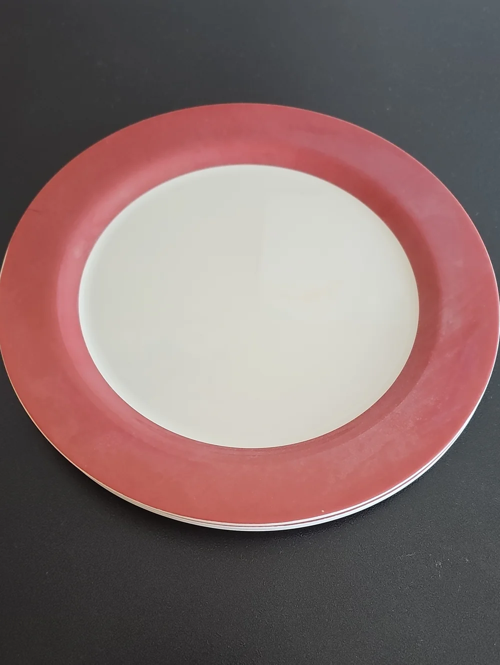 4 Eddie Bauer plates made of Melamine Ware